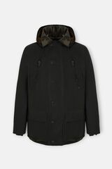 Silbon Waxed coat Black