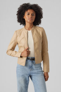 Vero Moda Cazadora efecto piel cuello Perkins