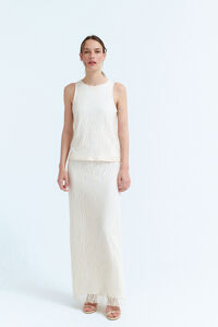Vila Lace midi skirt