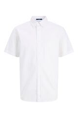 Jack & Jones Short sleeve oxford shirt White