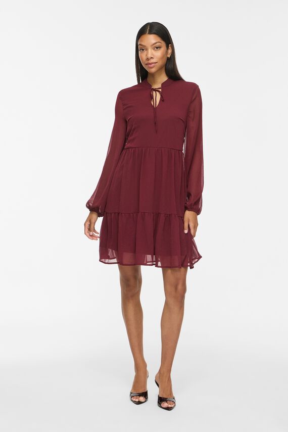 Vestido corto estampado