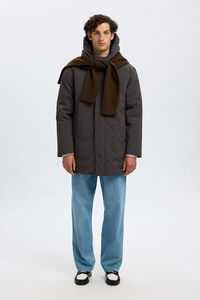 Selected Parka impermeável com capuz