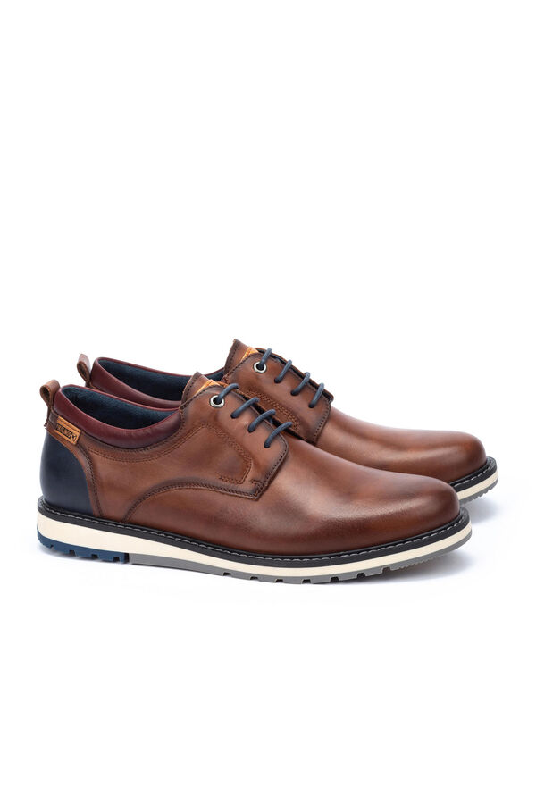 Cortefiel Berna lace-up shoes Brown