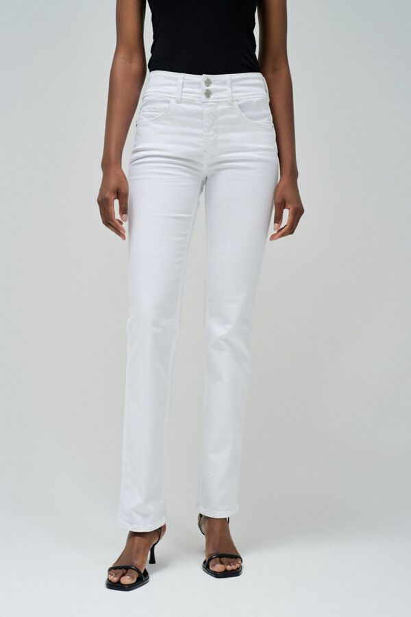 Salsa Jeans Jeans Secret Push retos Branco