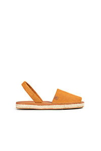 Cortefiel Vila split leather sandals  Brown