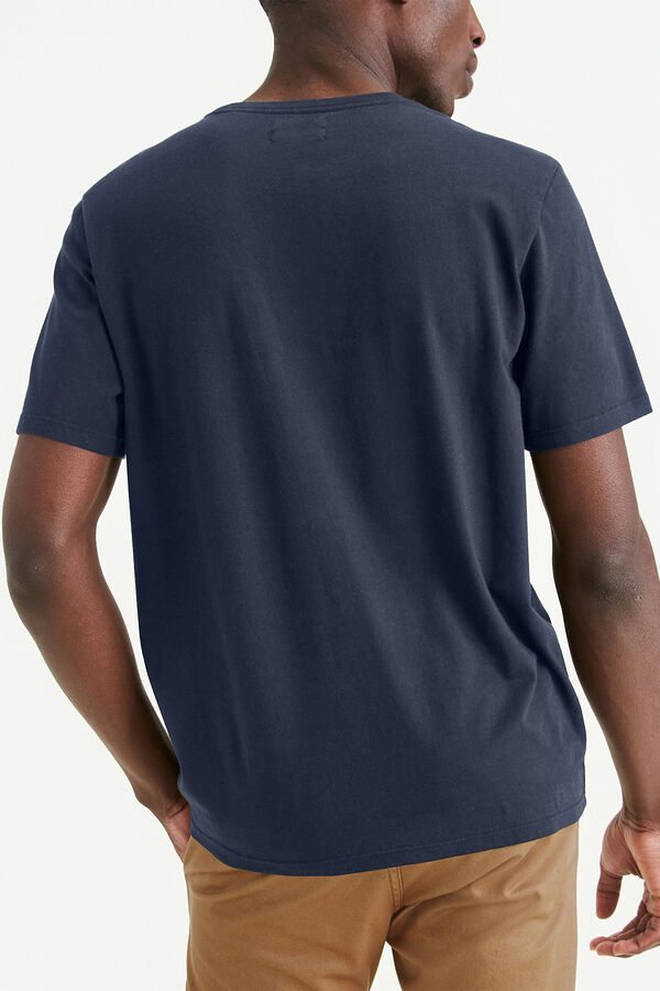 Cortefiel Camiseta manga corta Azul oscuro