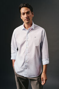 OOTO Camisa xadrez popelina