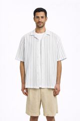 Selected Camisa de manga curta Impress&atilde;o