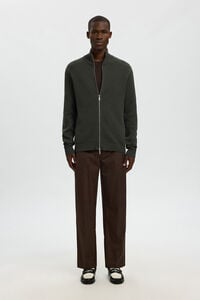 Selected Blus&atilde;o com malha 100% algod&atilde;o org&acirc;nico