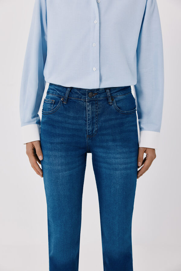 Cortefiel Straight jeans Blue