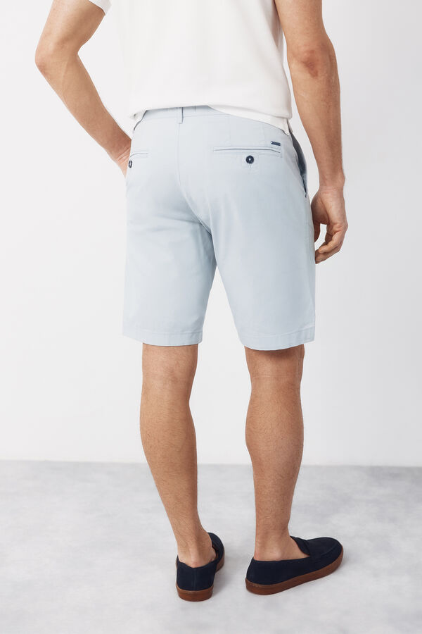 Cortefiel Chino Bermuda shorts Blue