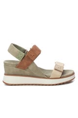 XTI Sand&aacute;lia cunha senhora tira aderente Verde