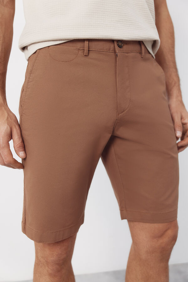 Cortefiel Chino Bermuda shorts Camel