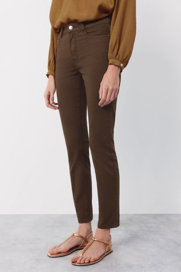 Cortefiel Jeans Sensational color Verde