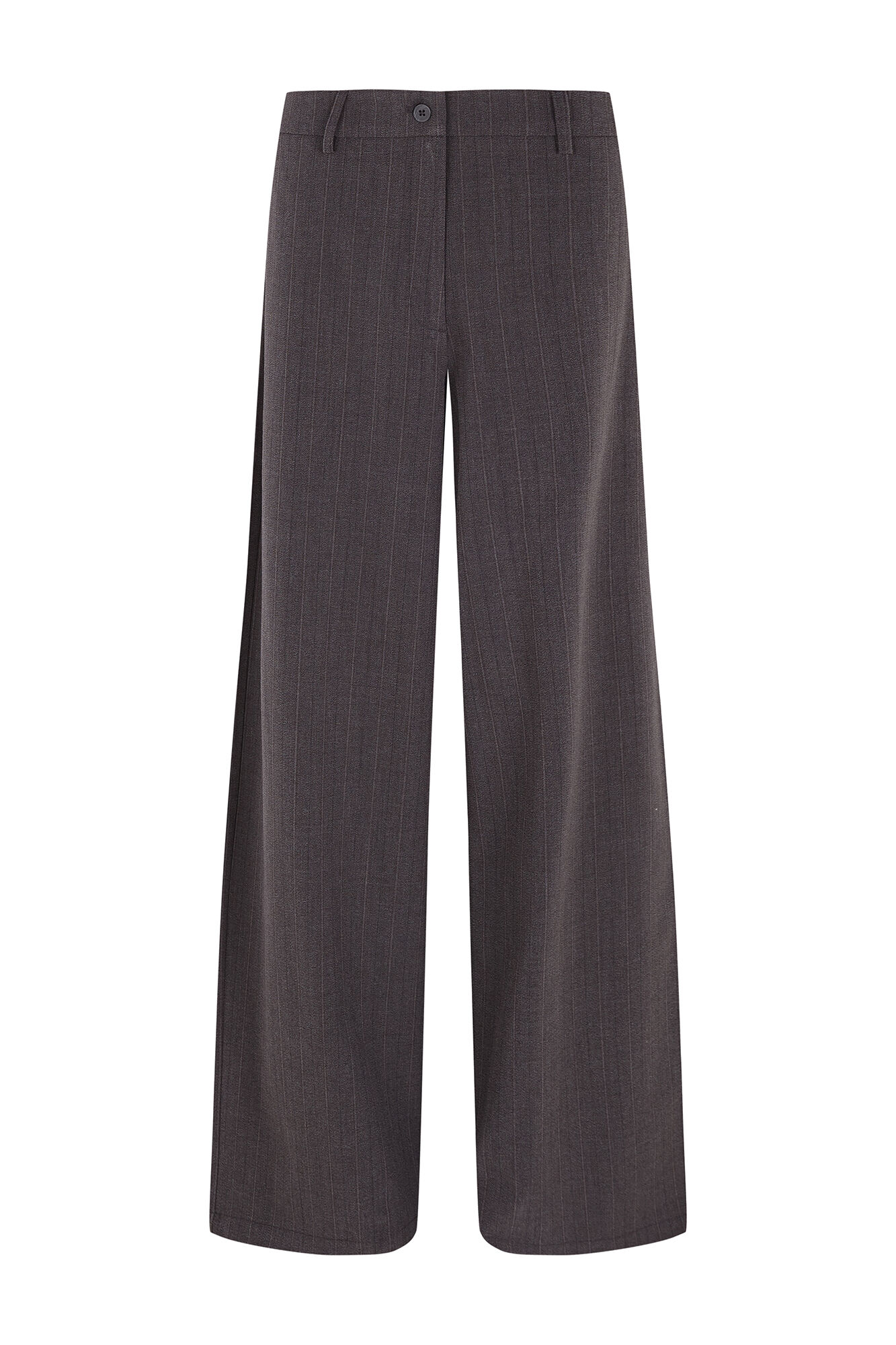 Cortefiel Striped wide-leg trousers