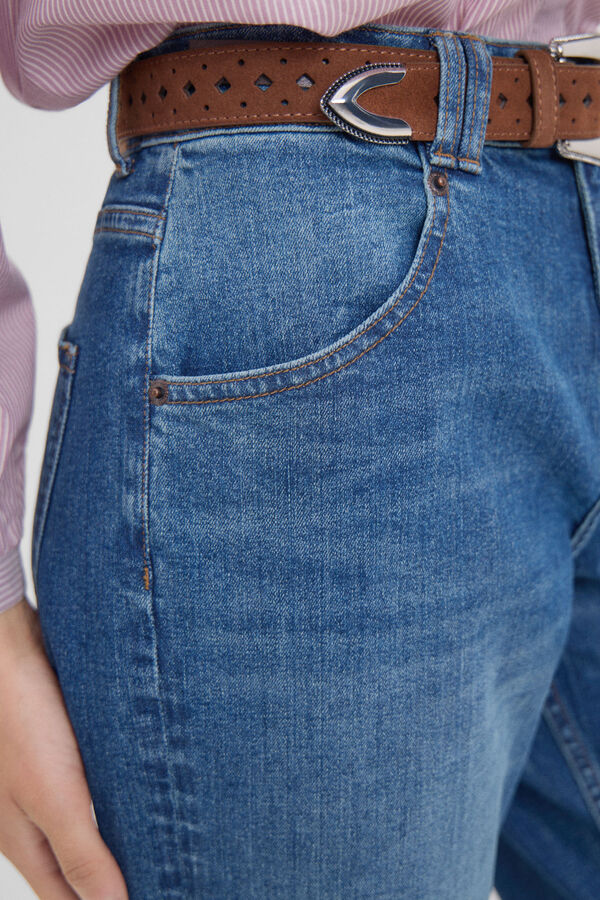 Cortefiel Carrot jeans Blue