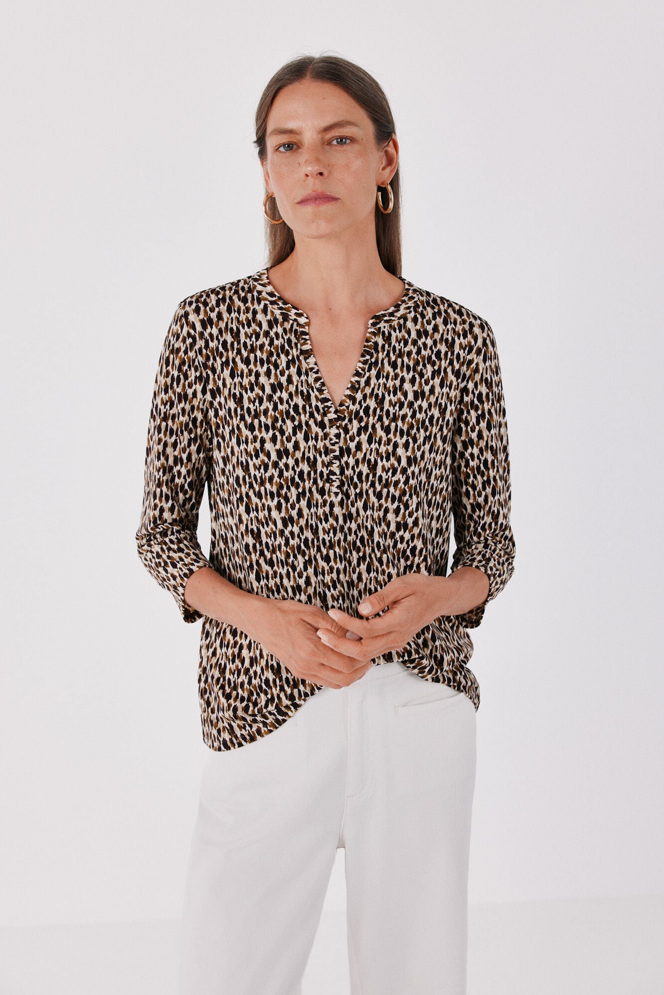 Cortefiel Henley T-shirt