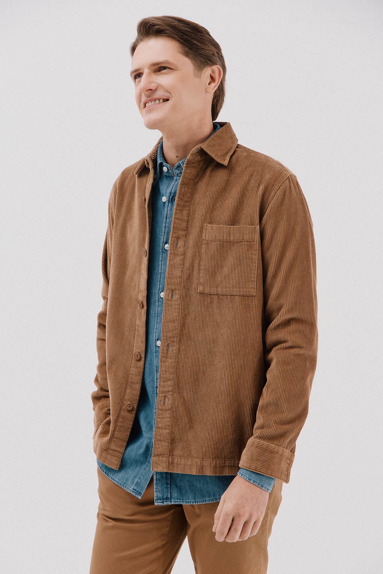 Cortefiel Corduroy overshirt
