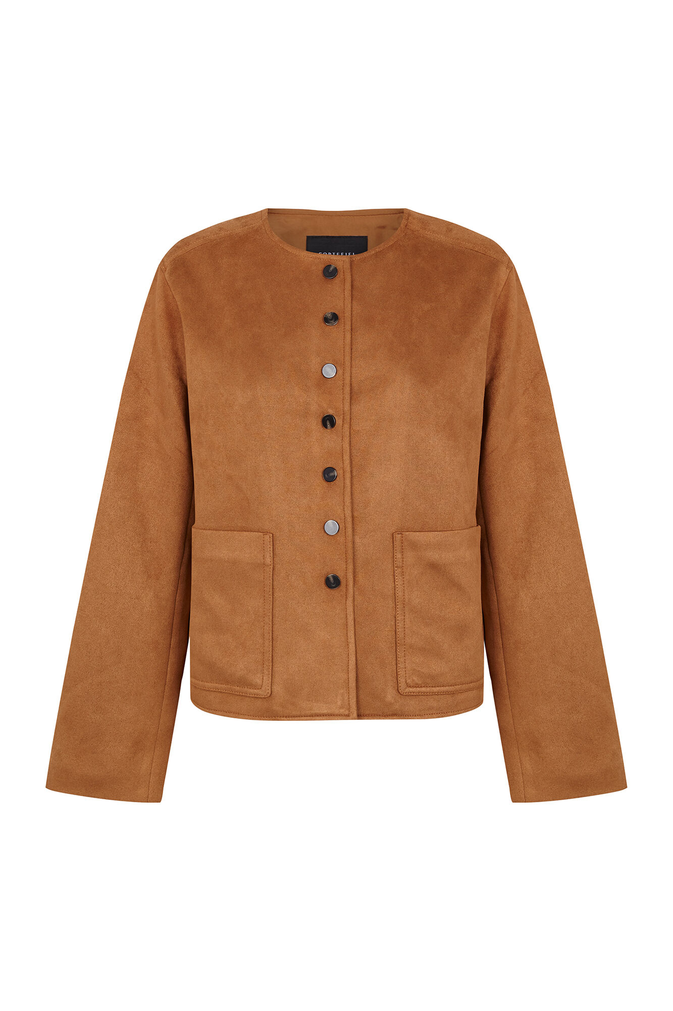 Cortefiel Faux suede jacket