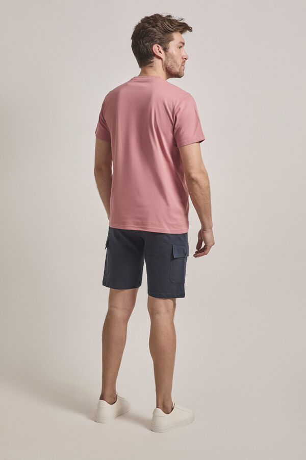 Street Monkey Malha de carga das Bermudas Azul