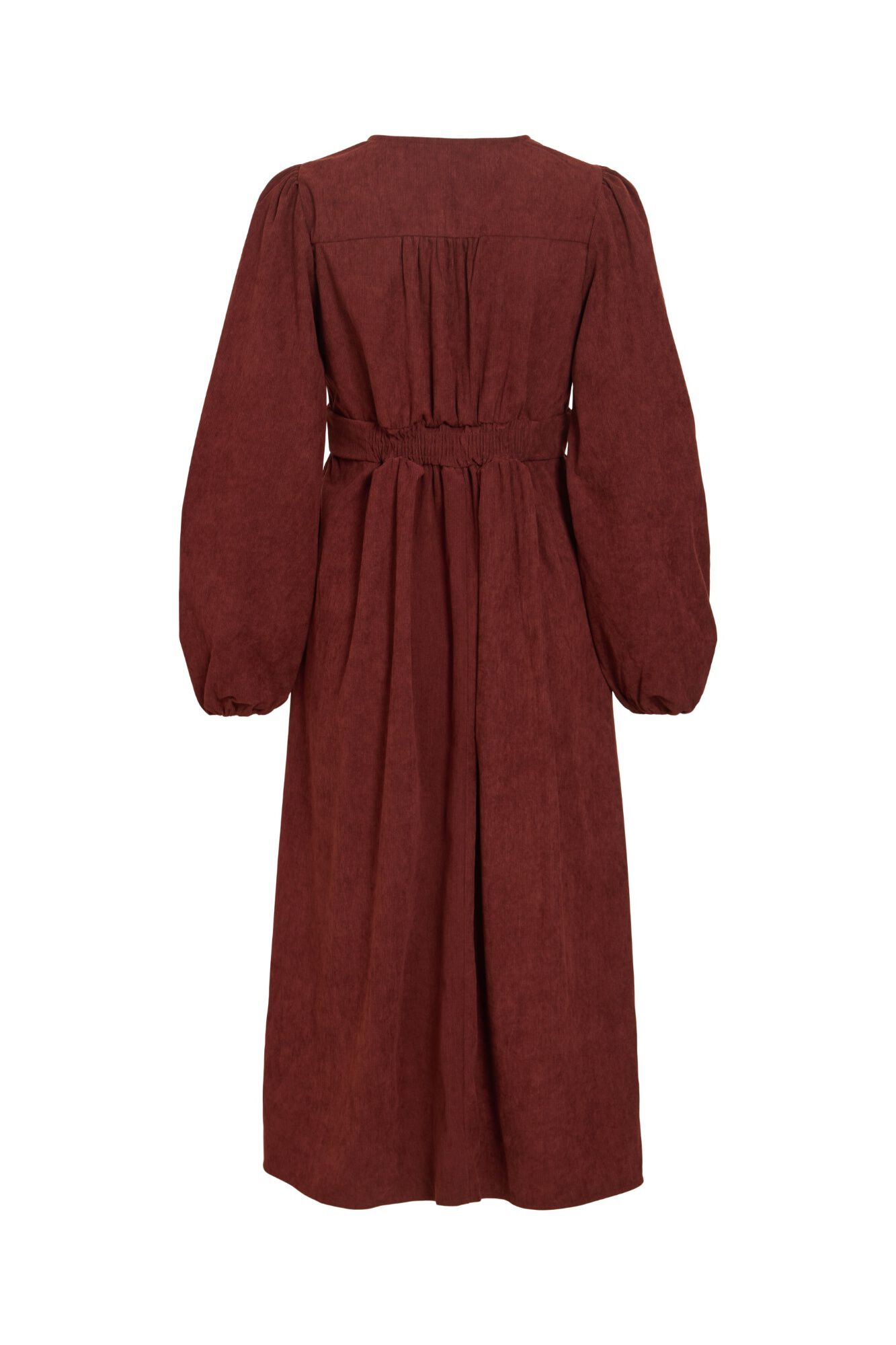 Vila Vestido comprido abotoado