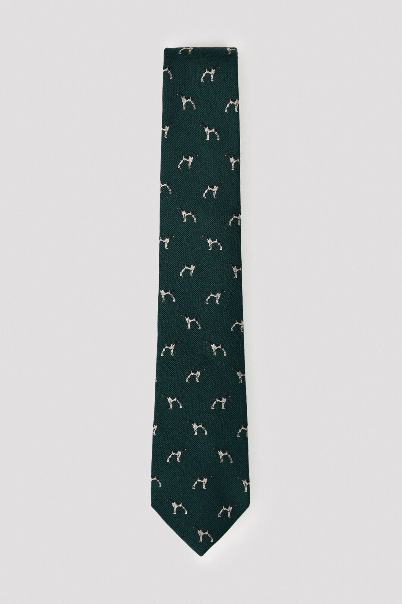 Cortefiel NATURAL silk tie