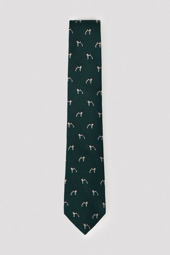 Corbata seda natural