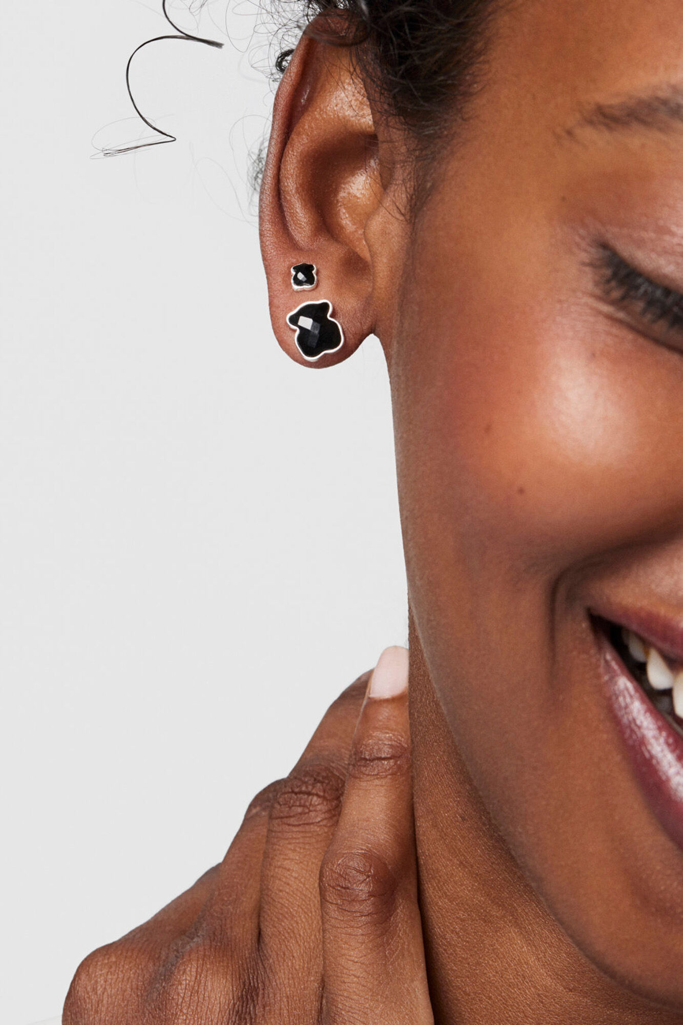 Tous onyx earrings sale