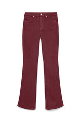Vero Moda Calça calça boca de sino Vermelho