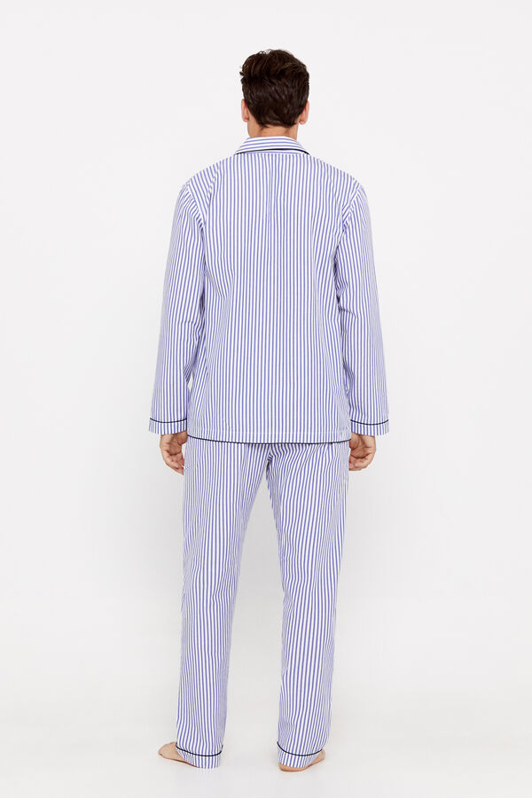 Cortefiel Cloth pyjama set Blue