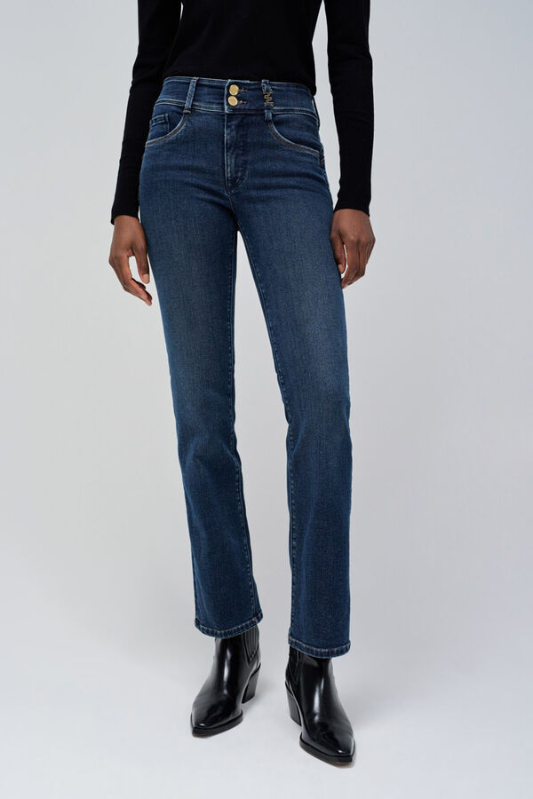 Salsa Jeans Secret push in straight jeans Blue