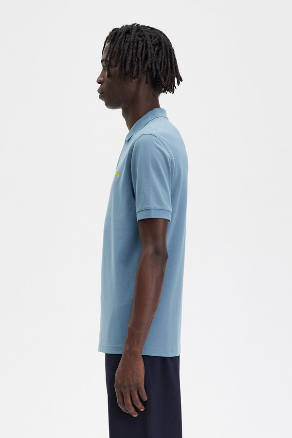 Cortefiel Fred Perry polo shirt Blue