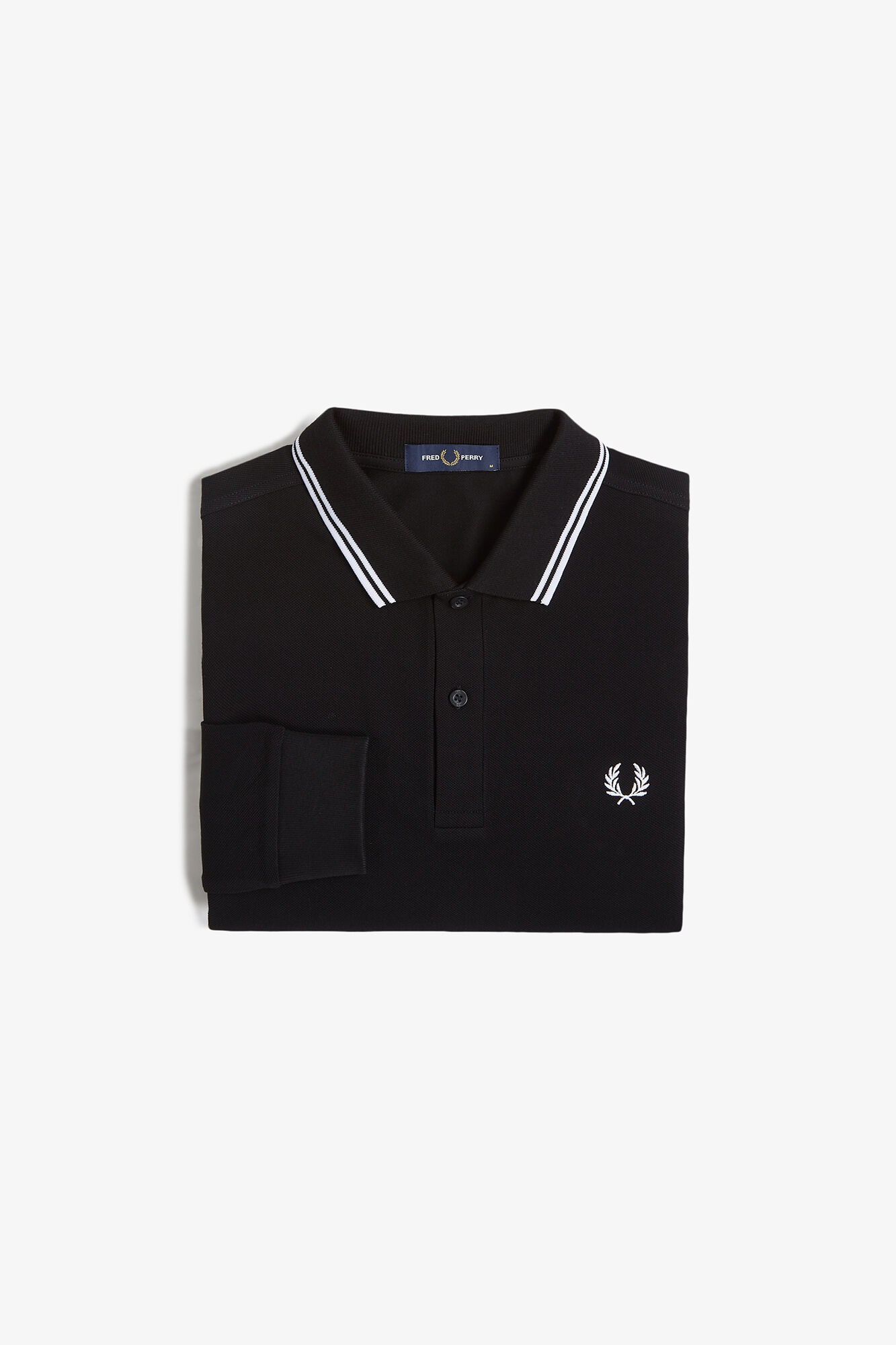 Polo fred perry basico manga larga Polos de hombre Cortefiel