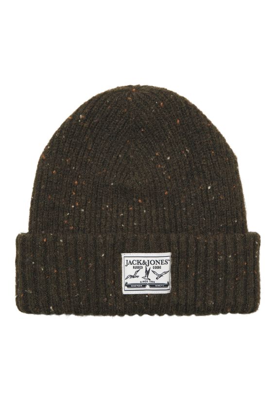Gorro punto con lana