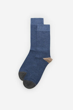 Cortefiel Plain sports socks Blue jeans
