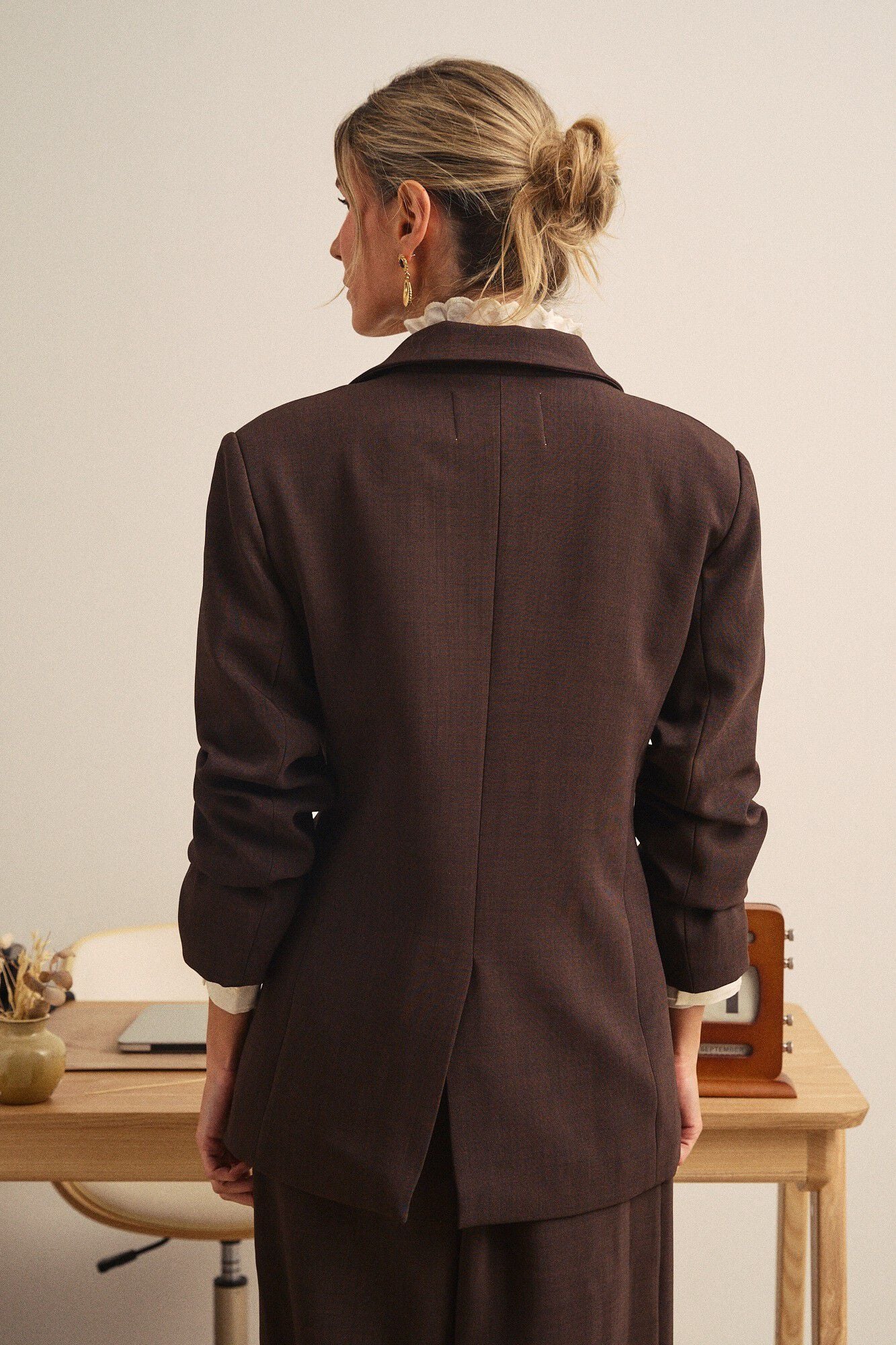 Pol&iacute;n Et Moi Blazer cruzada Astrea