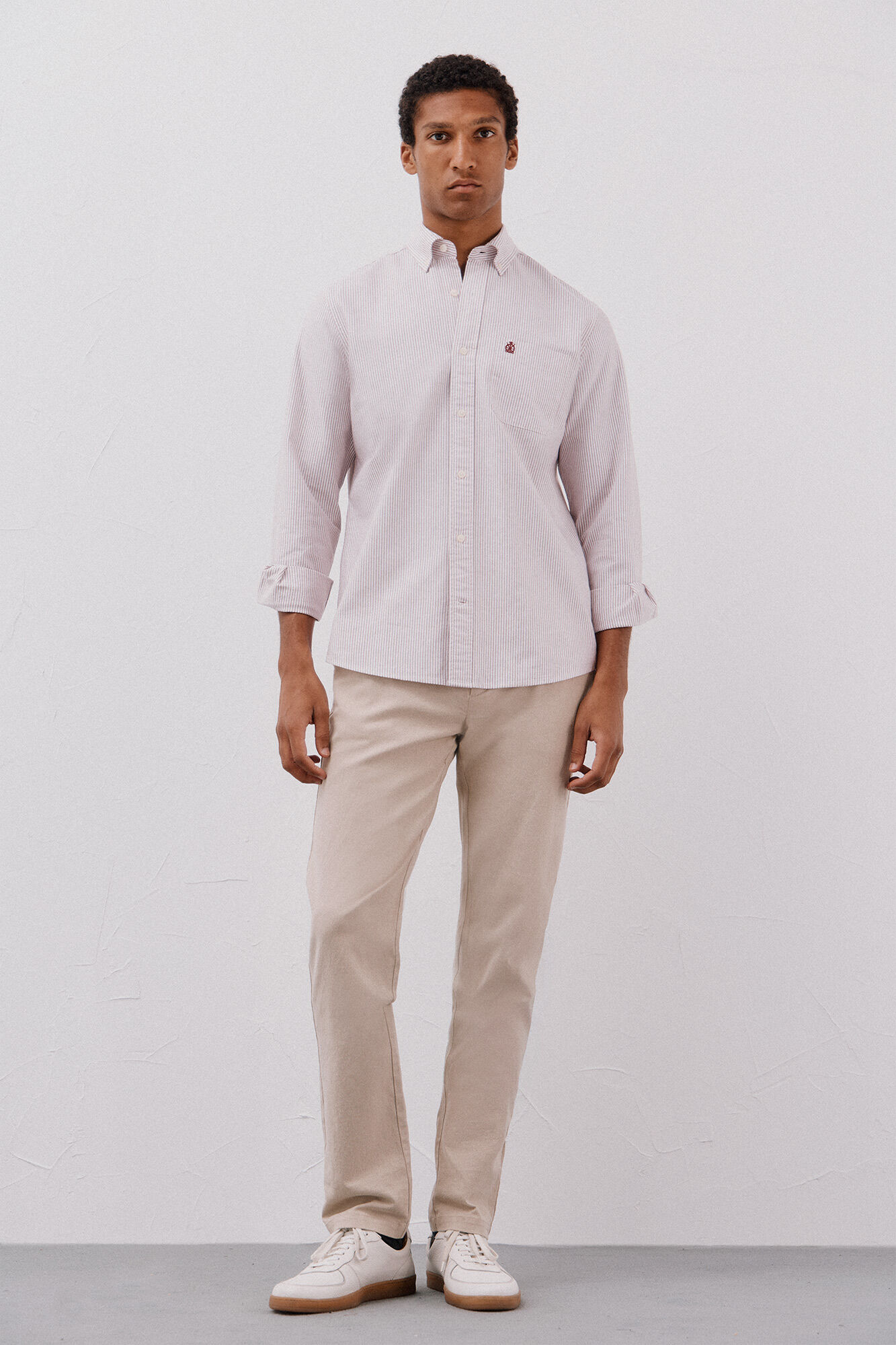Cortefiel Candle stripe oxford shirt