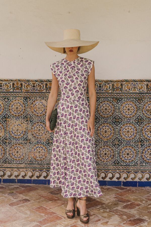 Cherubina Vestido Libbie Roxo