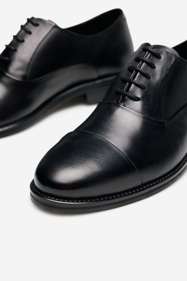 Cortefiel Plain dress shoe Black