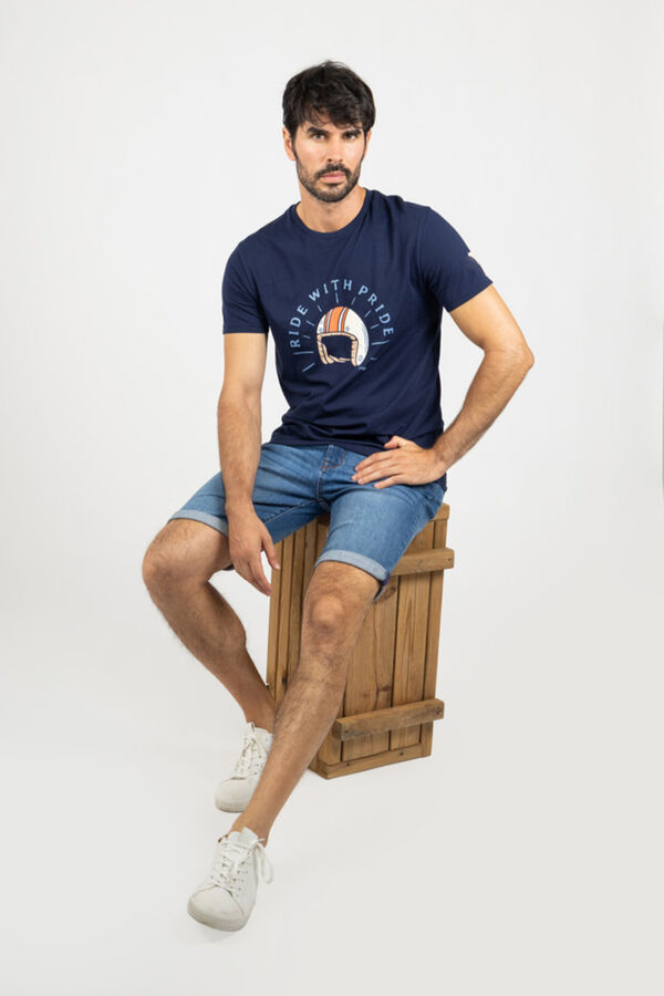 Privata Camiseta manga corta Azul marino