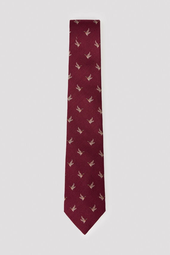 Corbata seda natural