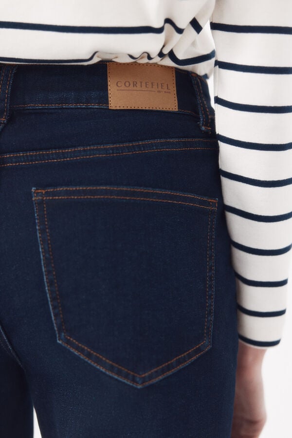 Cortefiel Straight jeans Blue