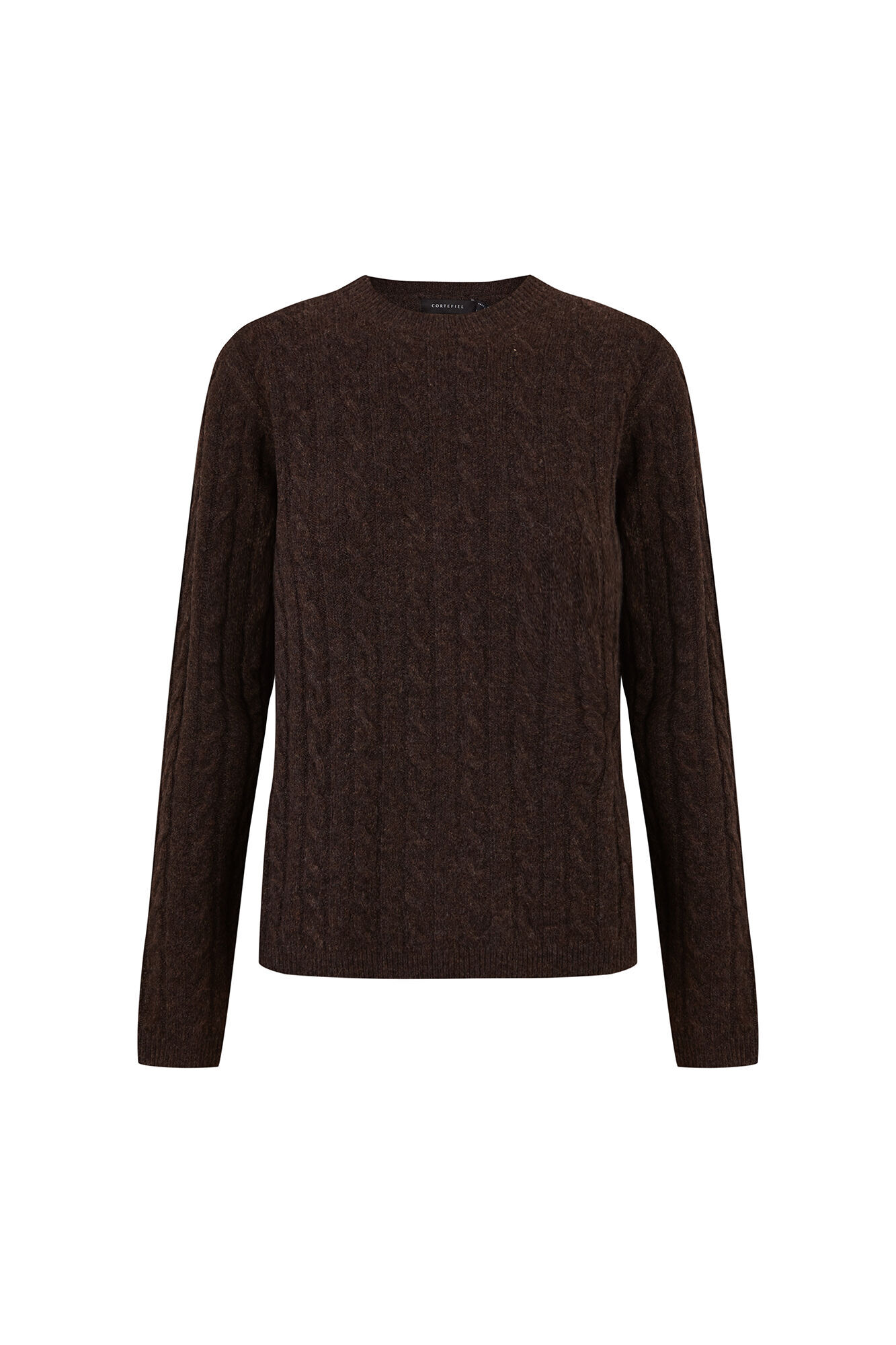 Cortefiel Soft cross<br>- knit jumper