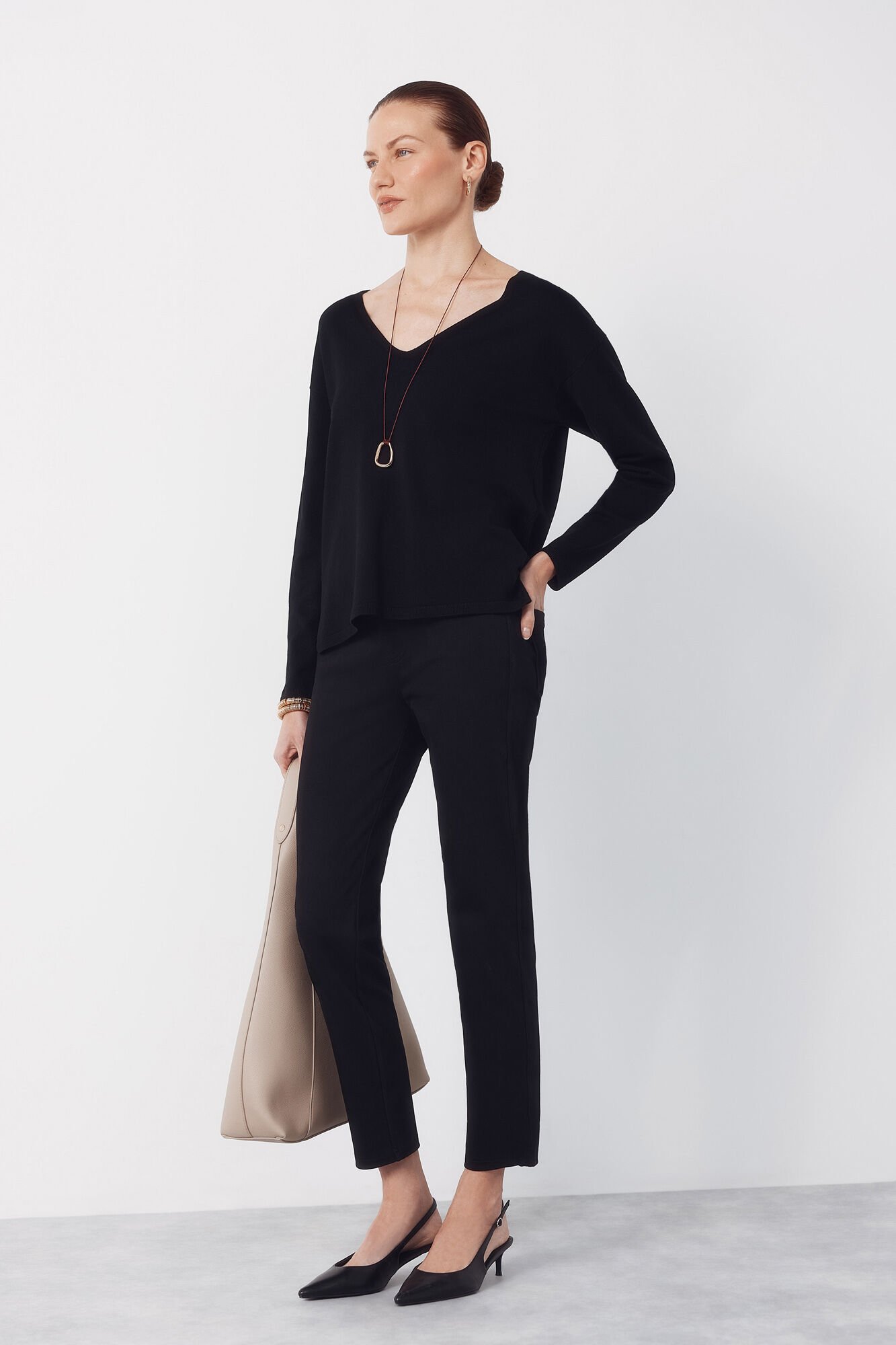 Cortefiel 5-pocket cut leggings