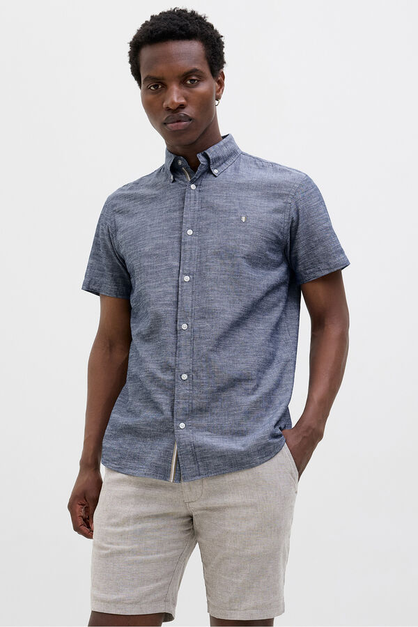 Jack & Jones Camisa regular fit Azul
