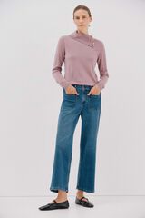 Cortefiel marine trousers pockets Blue