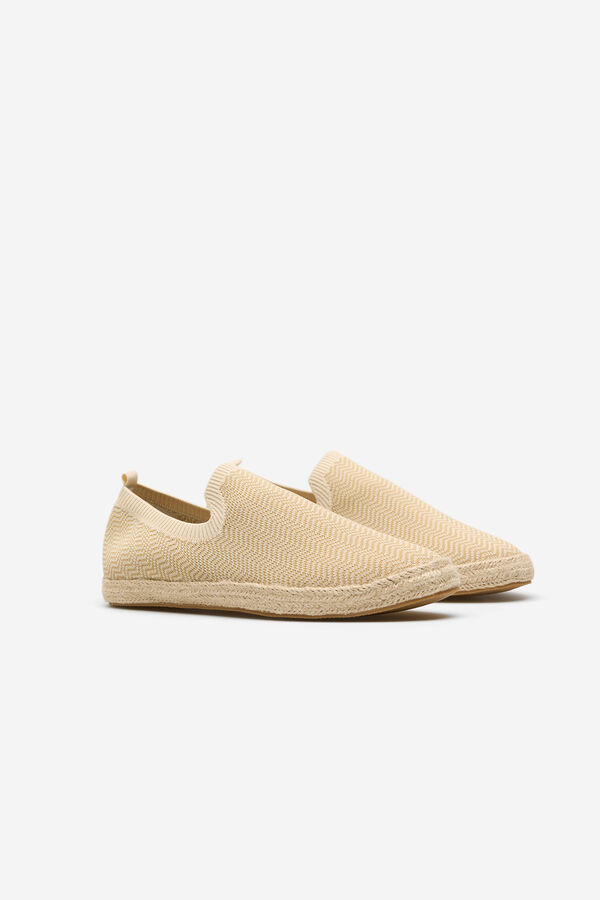 Cortefiel Fabric espadrille Beige