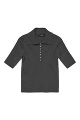 Vero Moda Polo de manga curta Cinzento