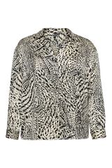 Vero Moda Curve Blus&atilde;o biker Tostado