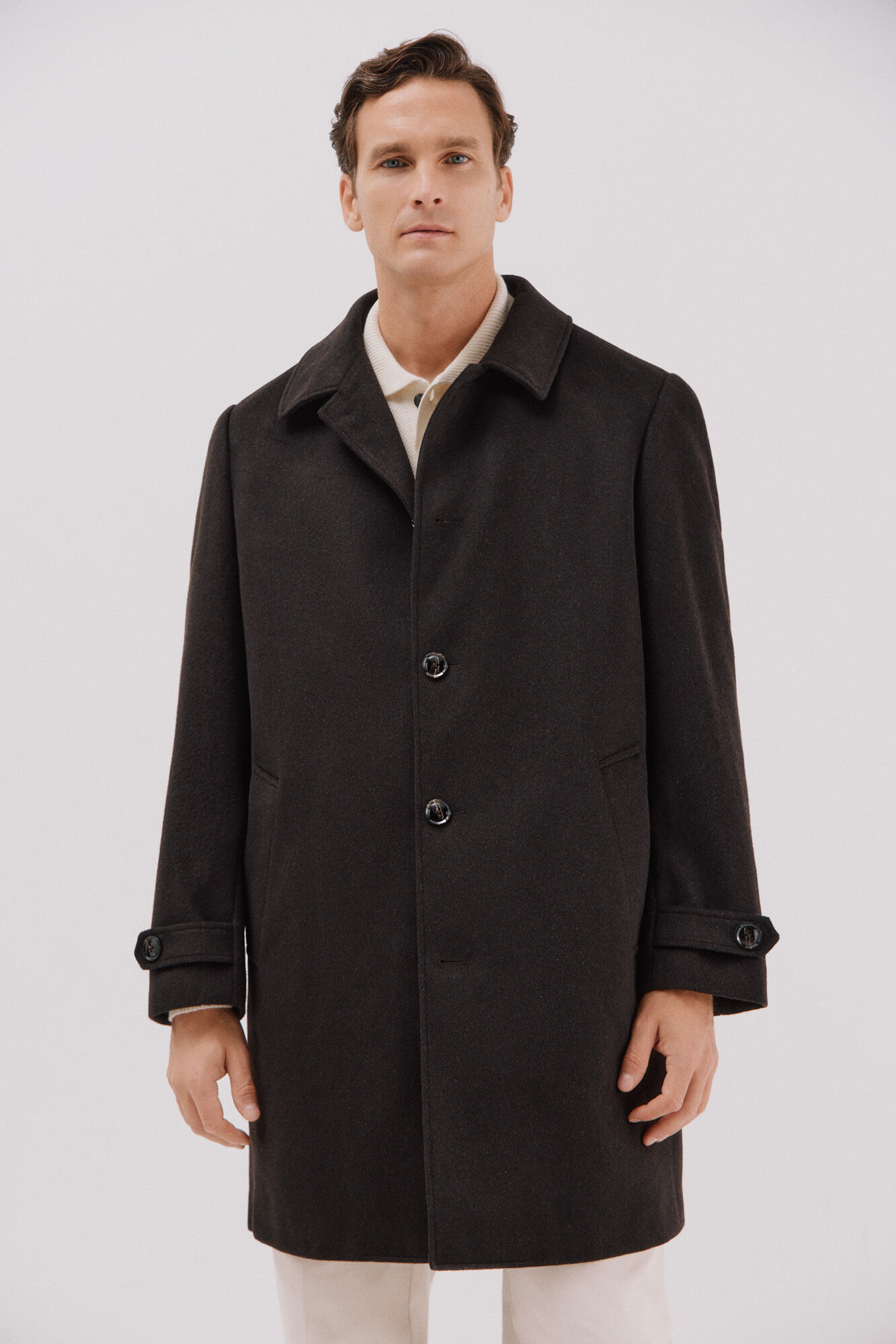 Cortefiel Wool shirt coat